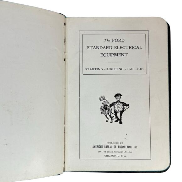 1919 The Ford standard Electrical Equipment Starting, Lighting, Ignition Manual - Picture 13 of 16